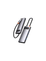 Baseus Metal Gleam Series 6in1 Type-C Hub Adaptör Çoklayıcı