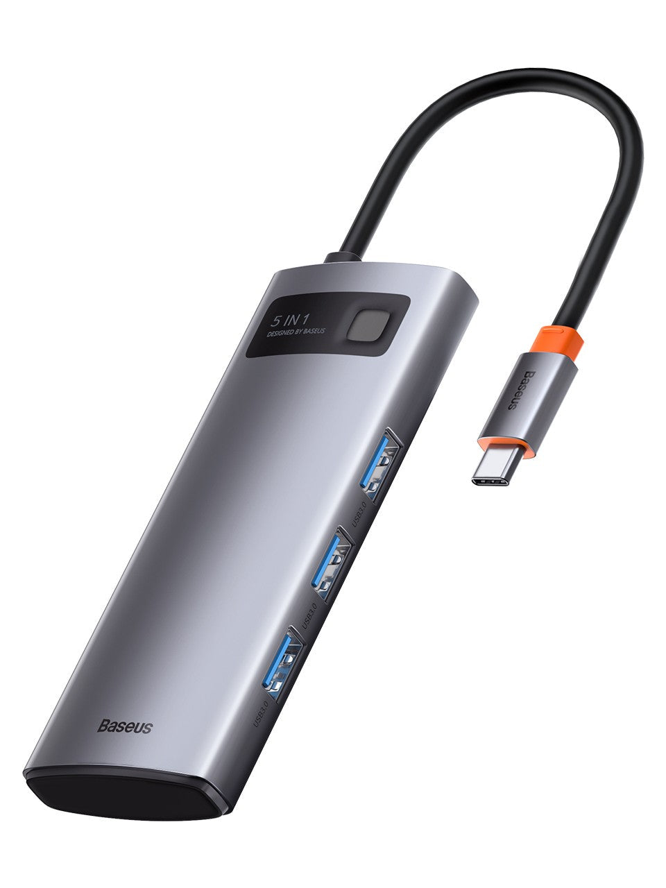 Station d'accueil Baseus Metal Gleam hub Type-C 5 en 1