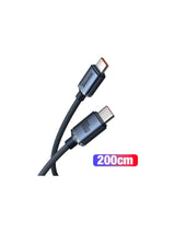 Baseus Crystal Shine 100W Type-C To Type-C Hızlı Şarj Kablo