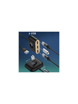 Baseus 1mt 4in1 USB Hub Adaptör Usb3.0 To Usb3.0*1+Usb2.0*3