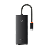 Baseus Lite Series 4 Portlu Type-C To USB 3.0 Hub Adaptör