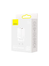 Adaptateur de charge rapide Baseus Super Si Pro 30 W Type-C + USB