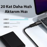 Baseus Ivoomi USB 3.1 To Type-C Dönüştürücü Adaptör Mini Otg