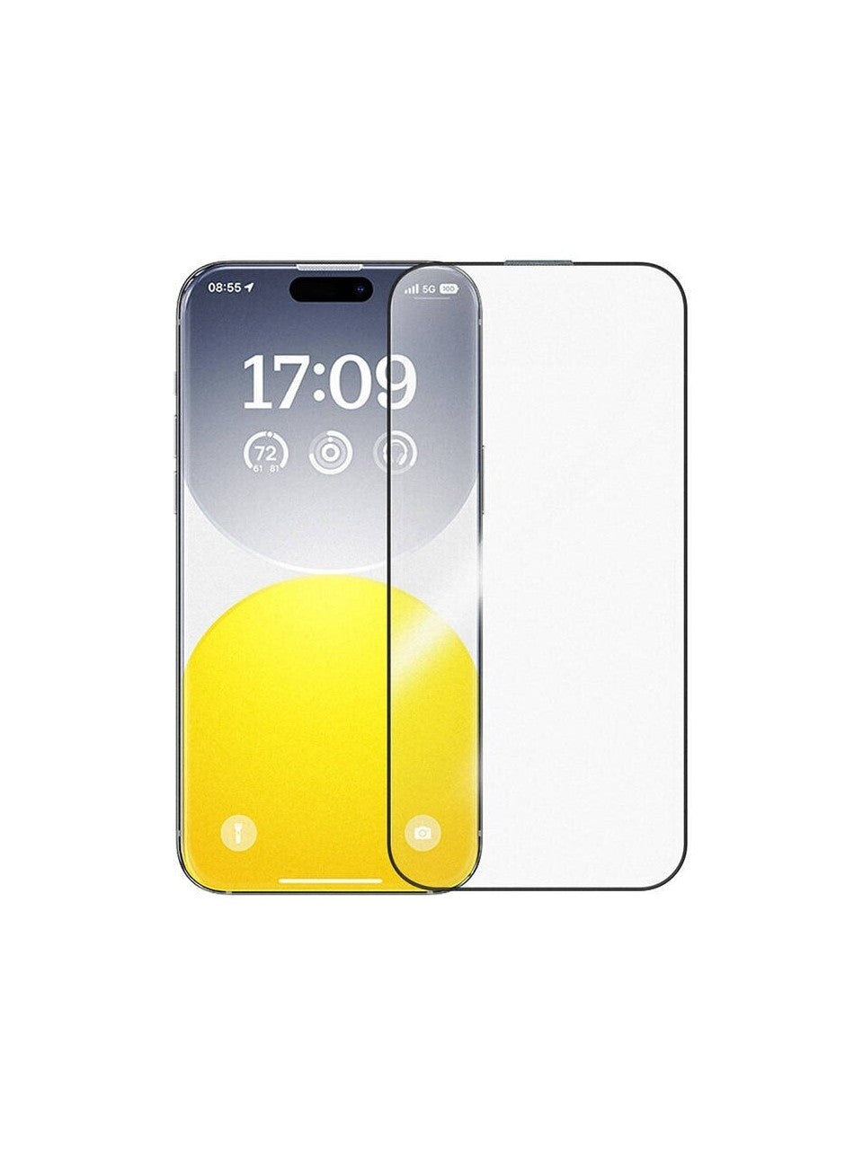 Protection d'écran mate Baseus Crystalline iPhone 15 Pro Max – antireflet, anti-traces de doigts