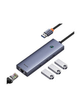 Baseus Ultrajoy 4 en 1 (hub USB) 3.0, USB-A et RJ45