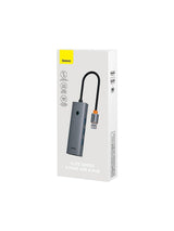 Baseus Ultrajoy 4 en 1 (hub USB) 3.0, USB-A et RJ45