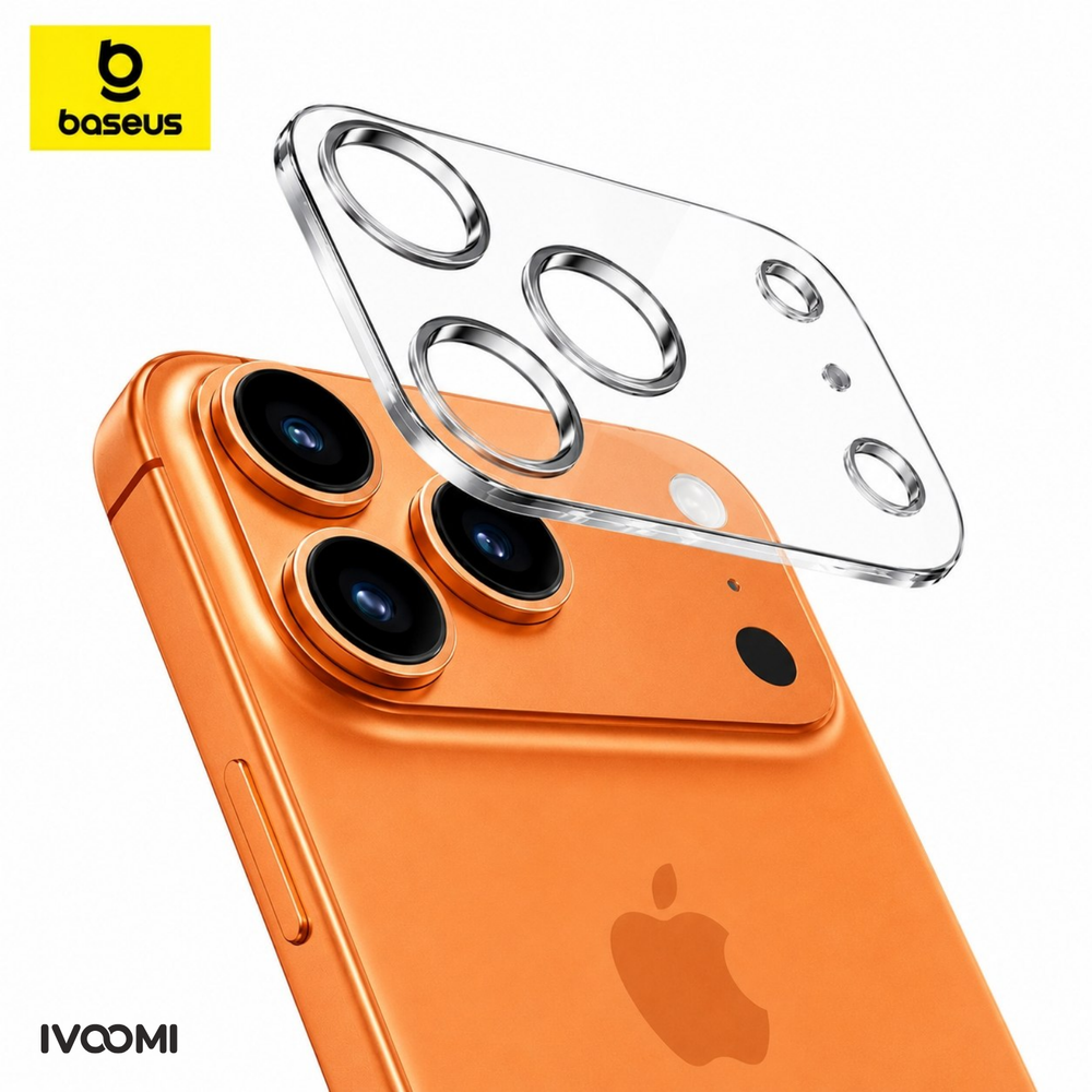 Protection d'objectif Full-Frame Crystal HD compatible iPhone 17 – lot de 2